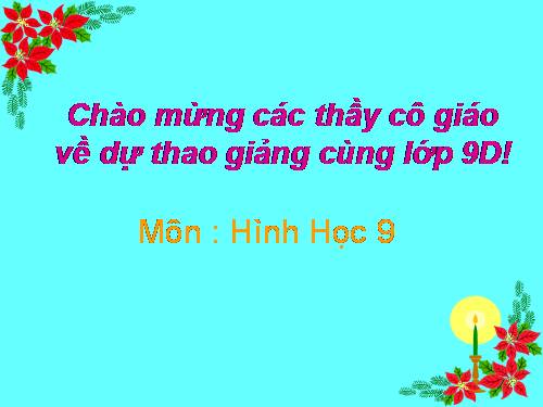 Chương II. §2. Đường kính và dây của đường tròn