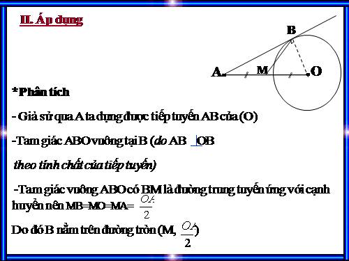 Chương II. §5. Dấu hiệu nhận biết tiếp tuyến của đường tròn