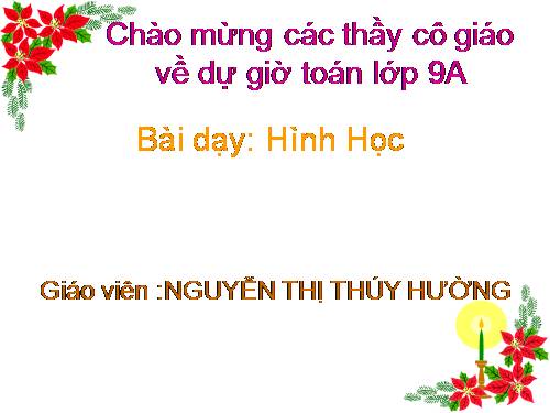 Chương II. §2. Đường kính và dây của đường tròn