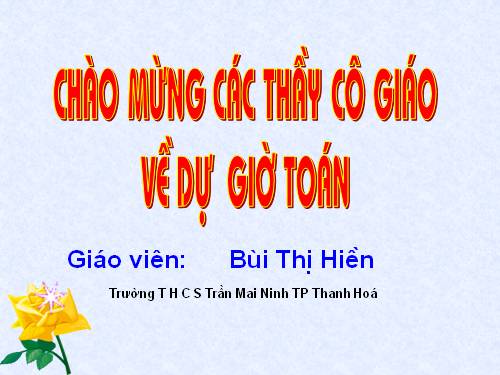 Các bài Luyện tập