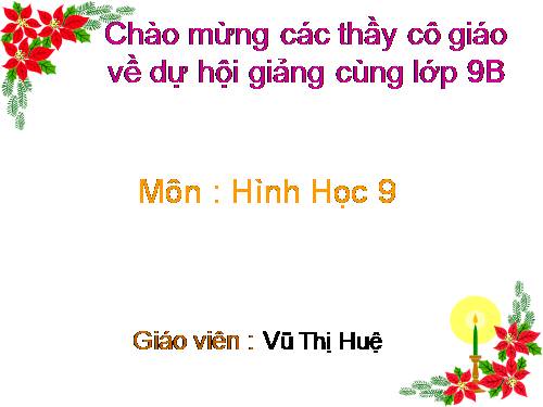 Chương II. §2. Đường kính và dây của đường tròn