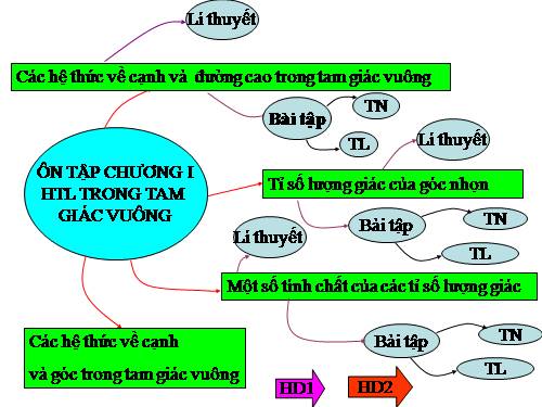 Ôn tập Chương I. Hệ thức lượng trong tam giác vuông