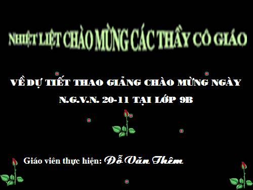 Chương II. §2. Đường kính và dây của đường tròn