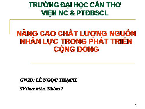 chat luong nguon nhan luc