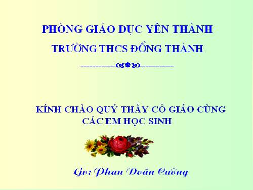 Chương IV. §2. Hình nón - Hình nón cụt - Diện tích xung quanh và thể tích của hình nón, hình nón cụt