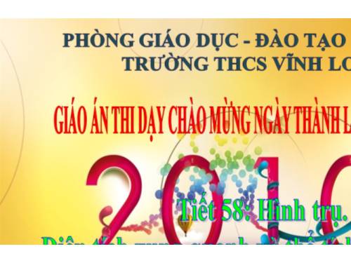 Ôn tập Chương IV. Hình trụ. Hình nón. Hình cầu