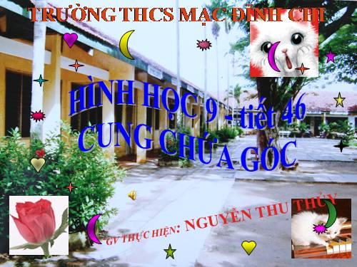 Chương III. §6. Cung chứa góc