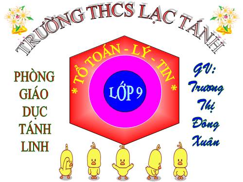 Chương IV. §1. Hình trụ - Diện tích xung quanh và thể tích của hình trụ