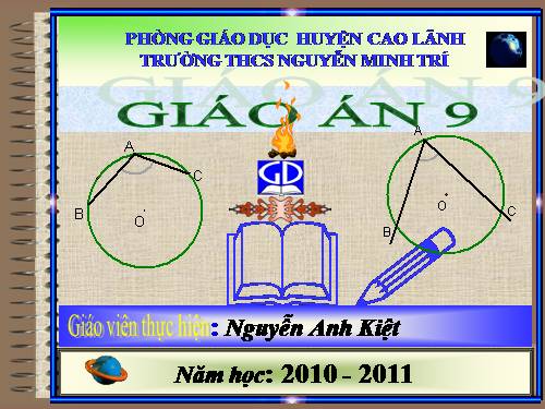 Chương III. §3. Góc nội tiếp