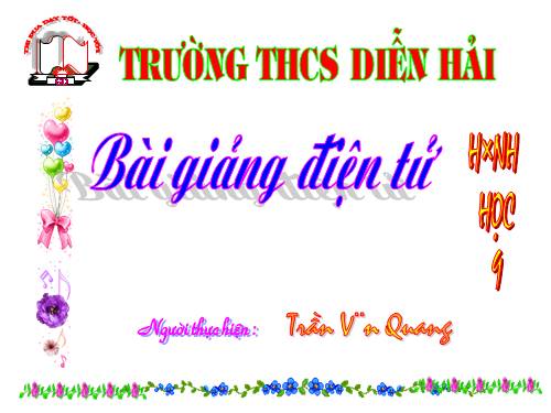 Chương III. §10. Diện tích hình tròn, hình quạt tròn