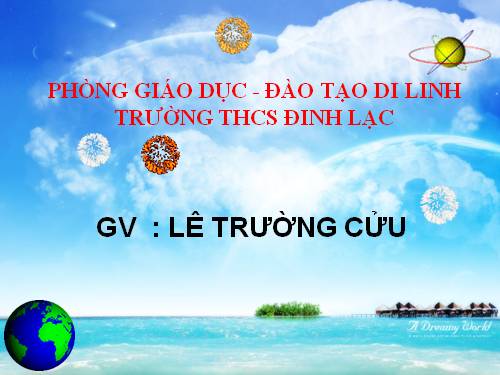 Chương IV. §1. Hình trụ - Diện tích xung quanh và thể tích của hình trụ