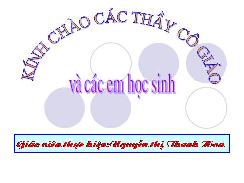 Các bài Luyện tập