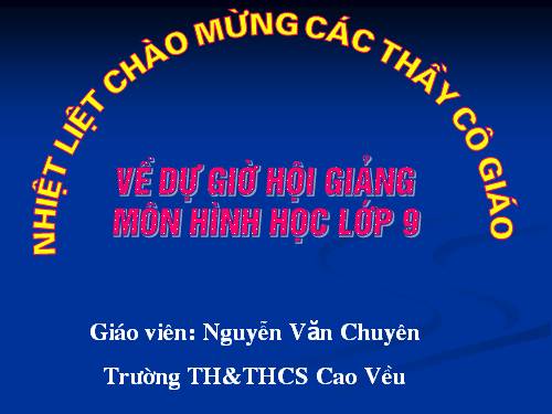 Chương III. §8. Đường tròn ngoại tiếp. Đường tròn nội tiếp