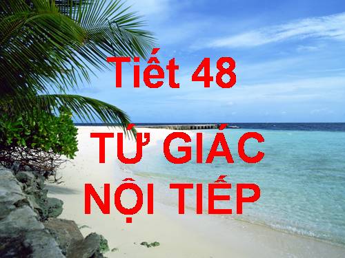 Chương III. §7. Tứ giác nội tiếp