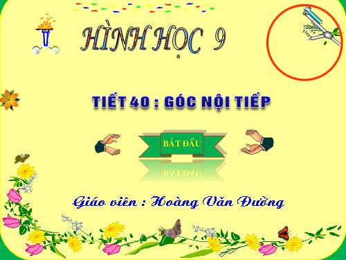 Chương III. §3. Góc nội tiếp