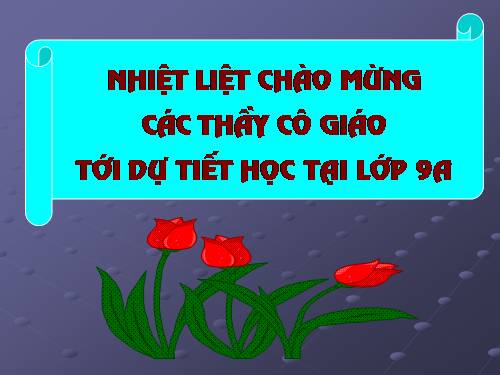 Chương II. §5. Dấu hiệu nhận biết tiếp tuyến của đường tròn