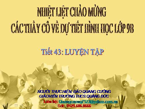 Các bài Luyện tập