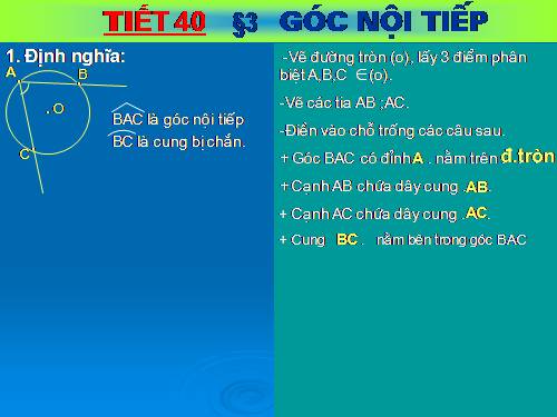 Chương III. §3. Góc nội tiếp