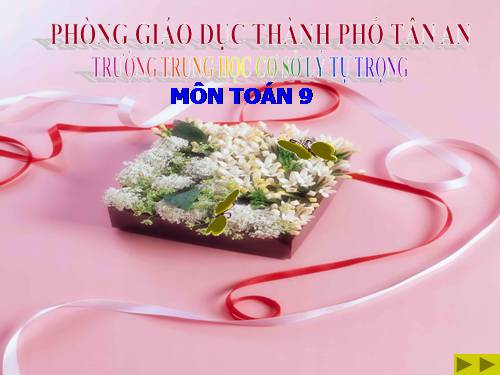 Chương II. §7-8. Vị trí tương đối của hai đường tròn