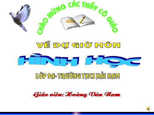 Chương II. §2. Đường kính và dây của đường tròn