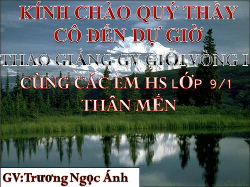 Chương II. §6. Tính chất của hai tiếp tuyến cắt nhau