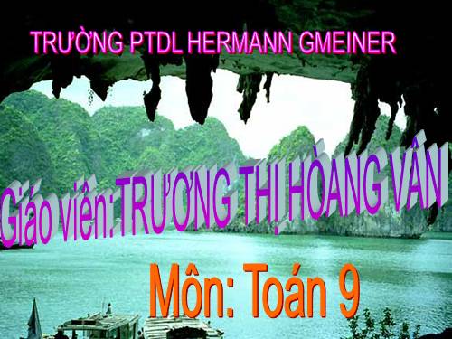 Chương II. §1. Sự xác định đường tròn. Tính chất đối xứng của đường tròn