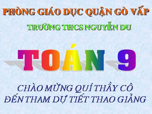 Ôn tập Chương I. Hệ thức lượng trong tam giác vuông