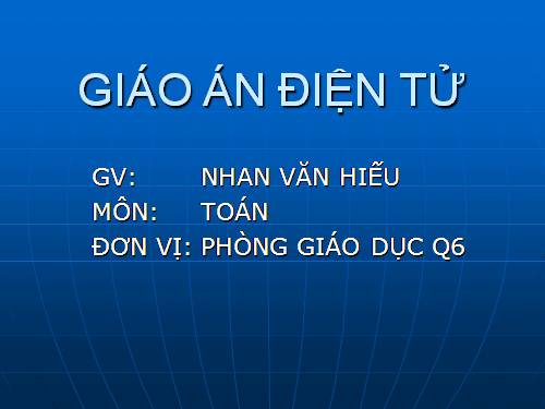 Chương I. §2. Tỉ số lượng giác của góc nhọn