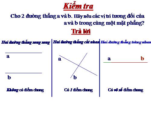 Chương II. §4. Vị trí tương đối của đường thẳng và đường tròn