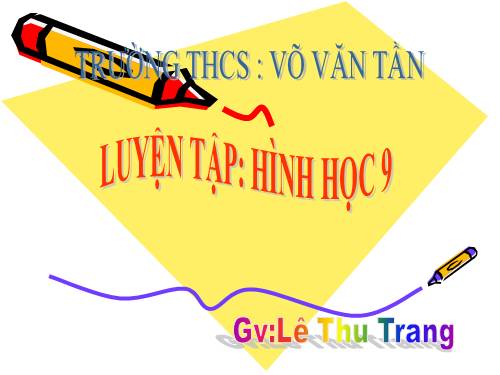 Các bài Luyện tập