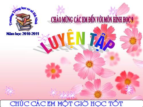 Các bài Luyện tập