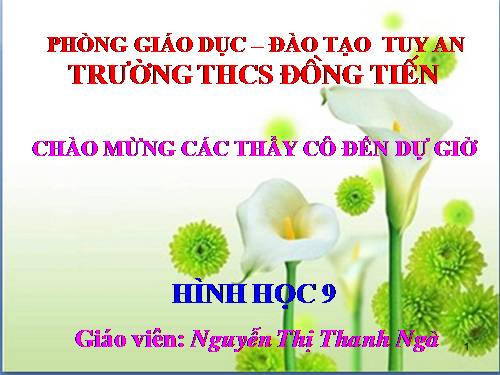 Chương III. §4. Góc tạo bởi tia tiếp tuyến và dây cung