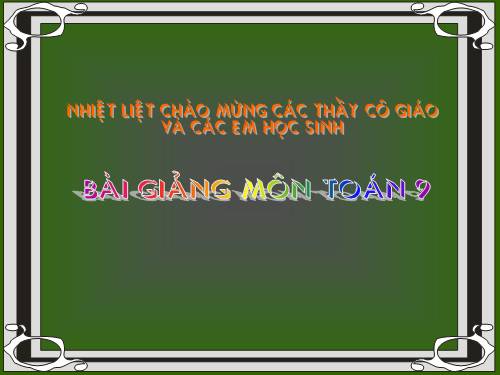 Chương II. §7-8. Vị trí tương đối của hai đường tròn