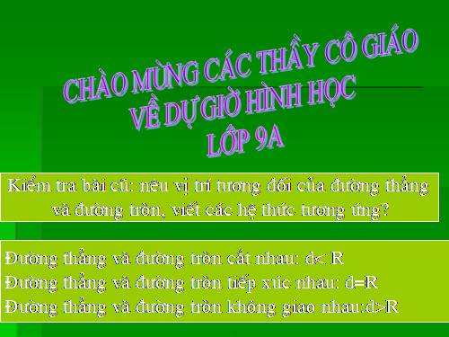 Chương II. §7-8. Vị trí tương đối của hai đường tròn