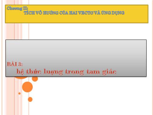 Chương I. §5. Ứng dụng thực tế các tỉ số lượng giác của góc nhọn. Thực hành ngoài trời