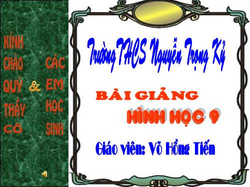 Ôn tập Chương I. Hệ thức lượng trong tam giác vuông