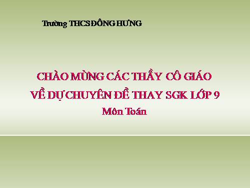 Chương II. §6. Tính chất của hai tiếp tuyến cắt nhau