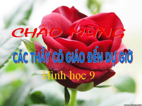 Chương II. §3. Liên hệ giữa dây và khoảng cách từ tâm đến dây