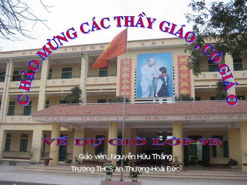 Chương II. §4. Vị trí tương đối của đường thẳng và đường tròn