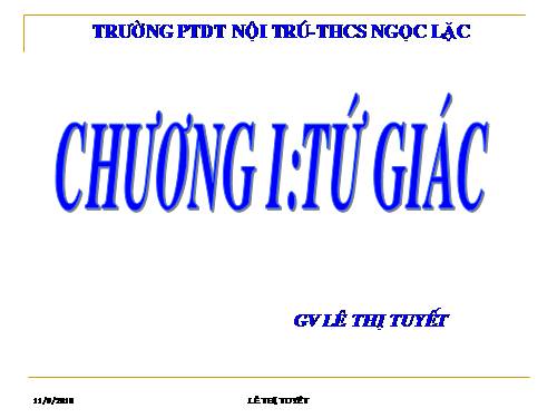 Ôn tập Chương I. Hệ thức lượng trong tam giác vuông