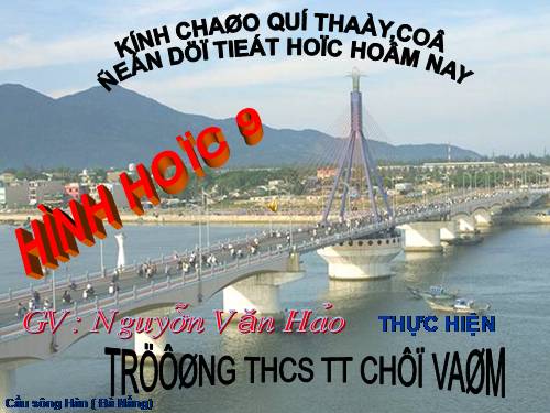 Chương II. §4. Vị trí tương đối của đường thẳng và đường tròn