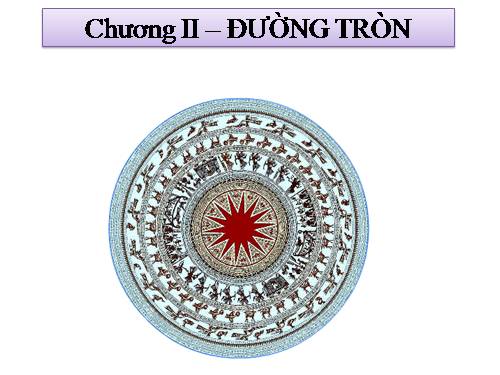 Chương II. §1. Sự xác định đường tròn. Tính chất đối xứng của đường tròn