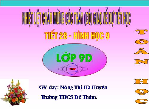 Chương II. §6. Tính chất của hai tiếp tuyến cắt nhau