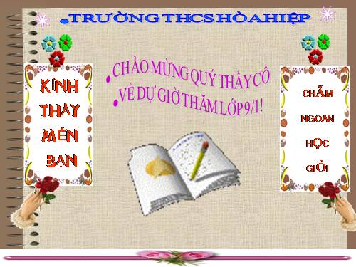 Chương III. §9. Độ dài đường tròn, cung tròn