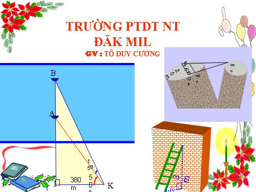 Ôn tập Chương I. Hệ thức lượng trong tam giác vuông