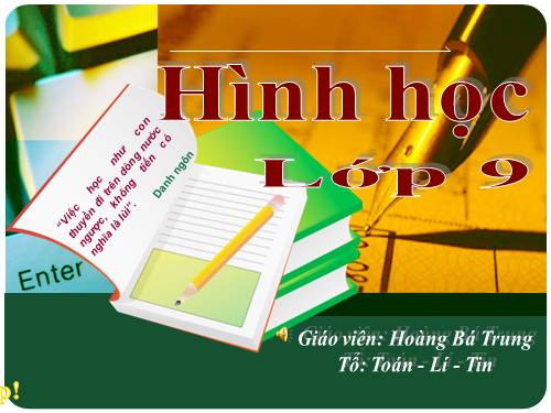 Ôn tập Chương I. Hệ thức lượng trong tam giác vuông