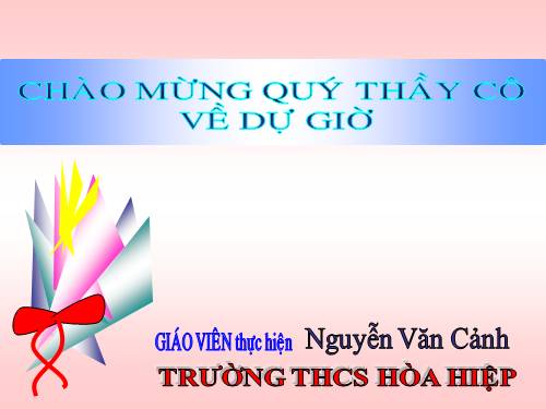 Chương I. §5. Ứng dụng thực tế các tỉ số lượng giác của góc nhọn. Thực hành ngoài trời