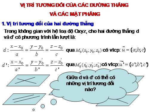 Chương II. §4. Vị trí tương đối của đường thẳng và đường tròn