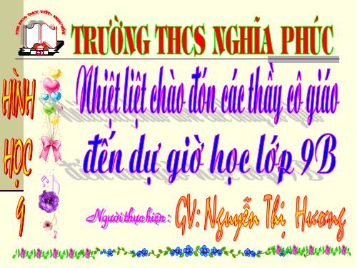 Chương I. §4. Một số hệ thức về cạnh và góc trong tam giác vuông