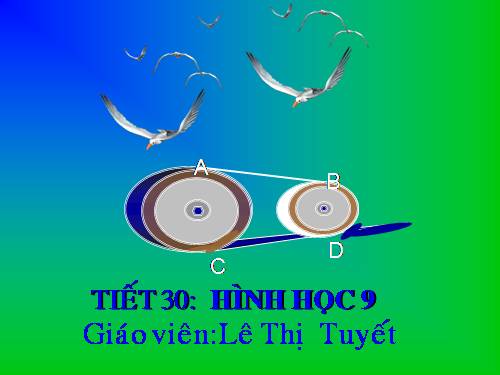 Chương II. §7-8. Vị trí tương đối của hai đường tròn